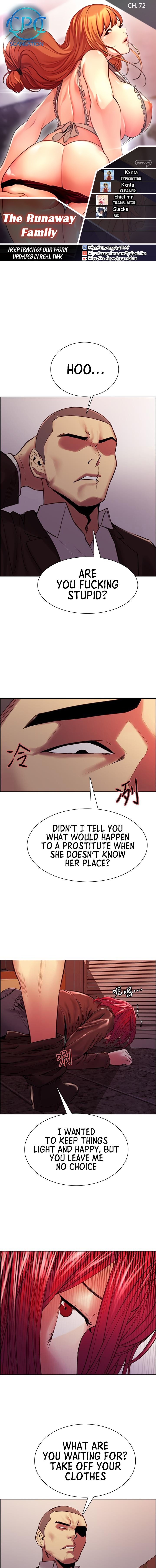 The Runaway Family chapter 72 page 1
