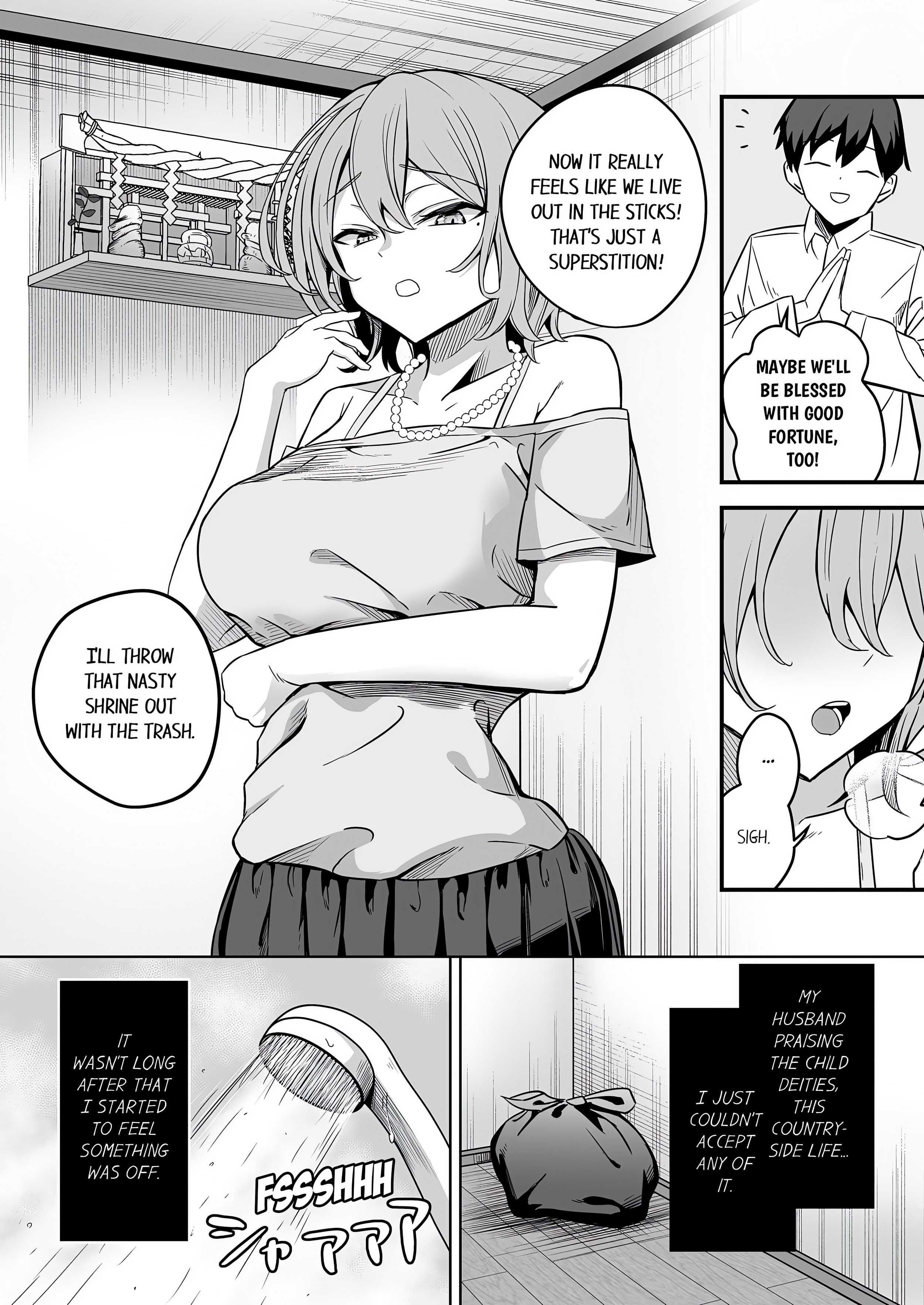 The Sacrificial Wife: Satisfying the Geezer Deity’s Dick for My Family’s Happiness (Uncensored) chapter 1 page 5