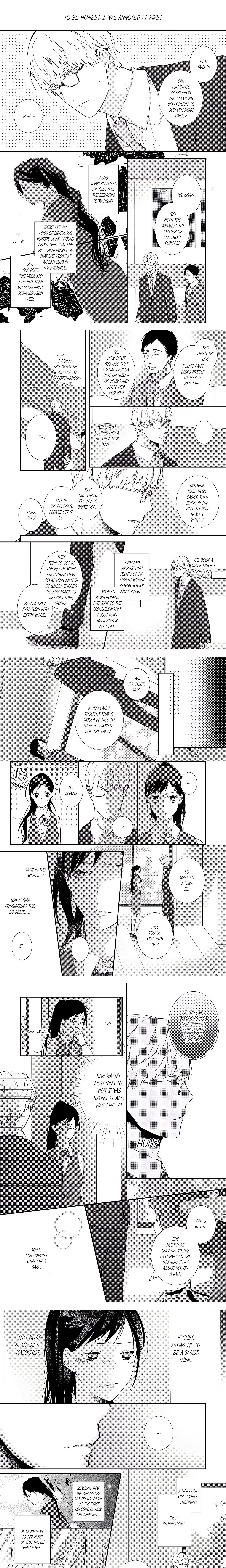 The Sadist Training Plan Condition – No way… you’re going to lick me there? chapter 4 page 1