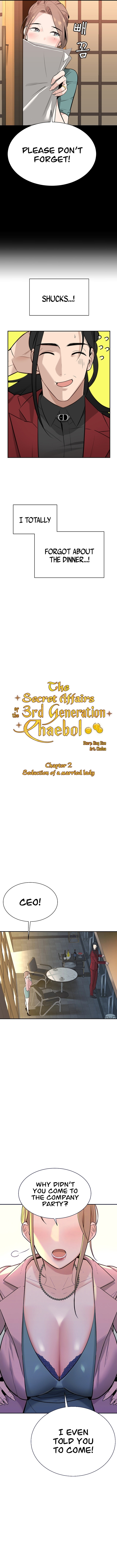 The Secret Affairs Of The 3rd Generation Chaebol chapter 4 page 2