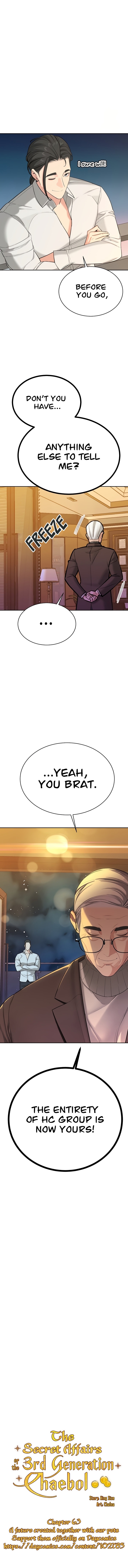 The Secret Affairs Of The 3rd Generation Chaebol chapter 63 page 1