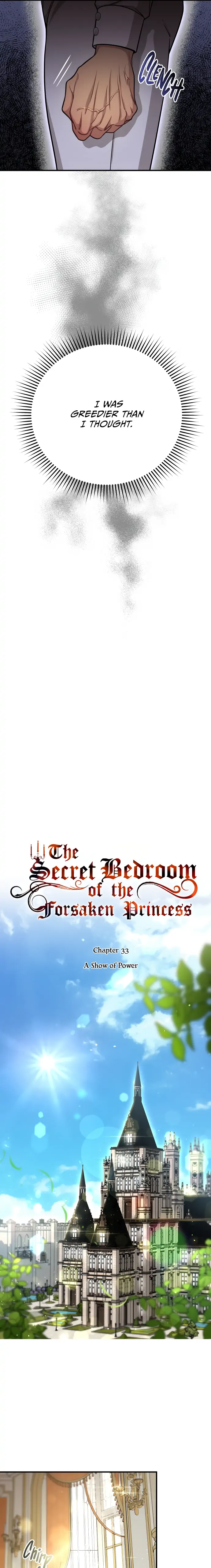 The Secret Bedroom of the Forsaken Princess chapter 33 page 6