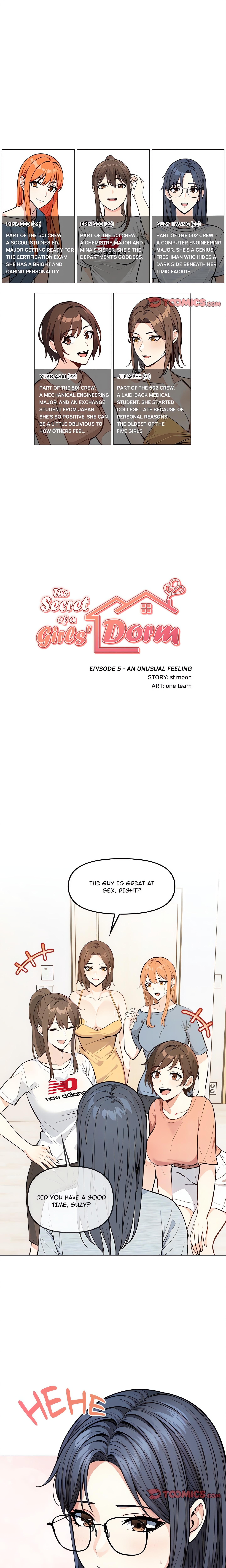 The Secret of a Girls’ Dorm chapter 5 page 1