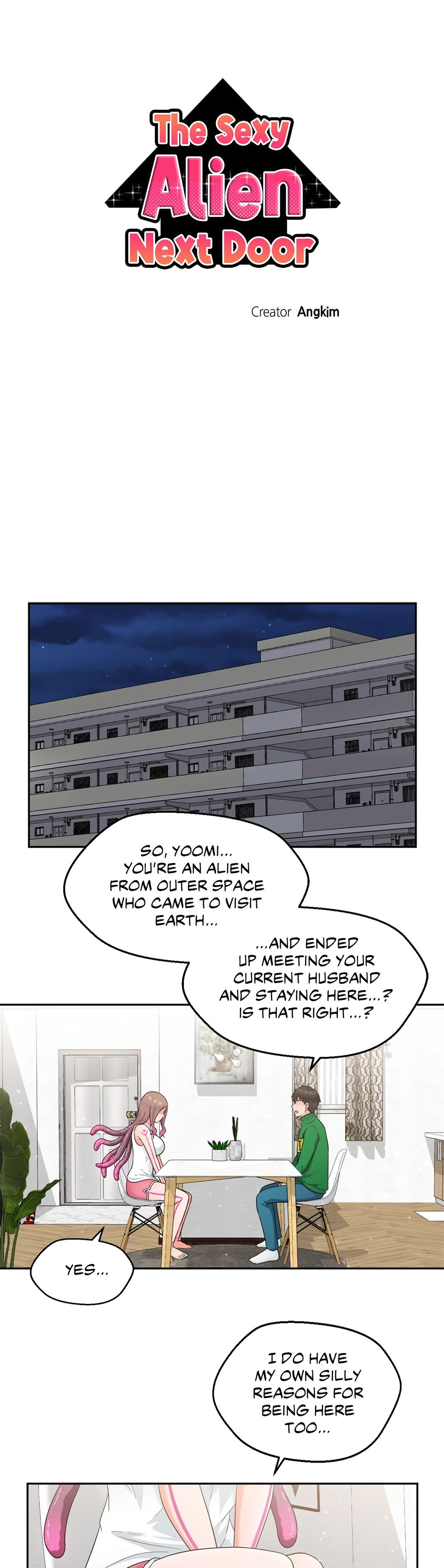 The Sexy Alien Next Door chapter 2 page 1