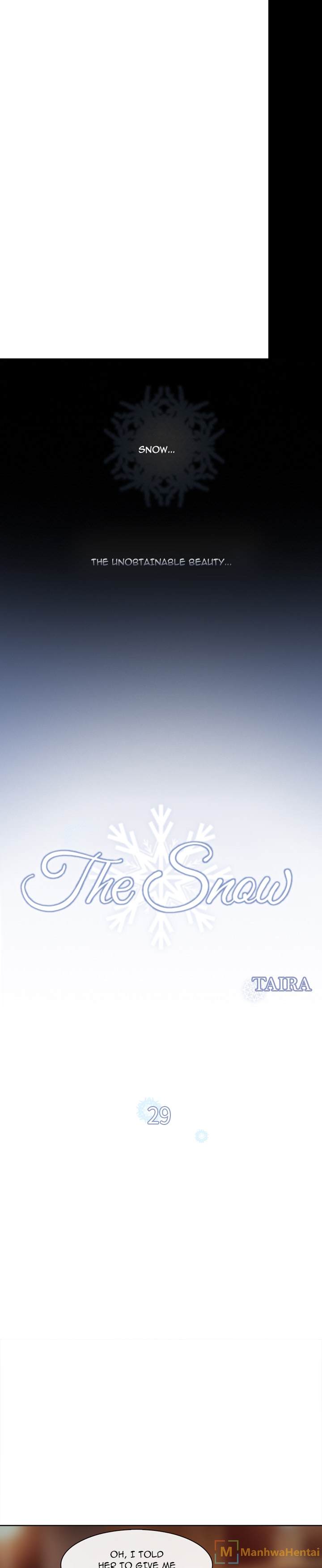 The Snow chapter 29 page 1