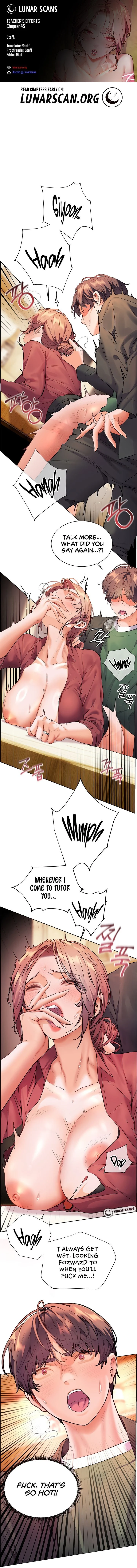The Teachers’ Efforts chapter 45 page 1