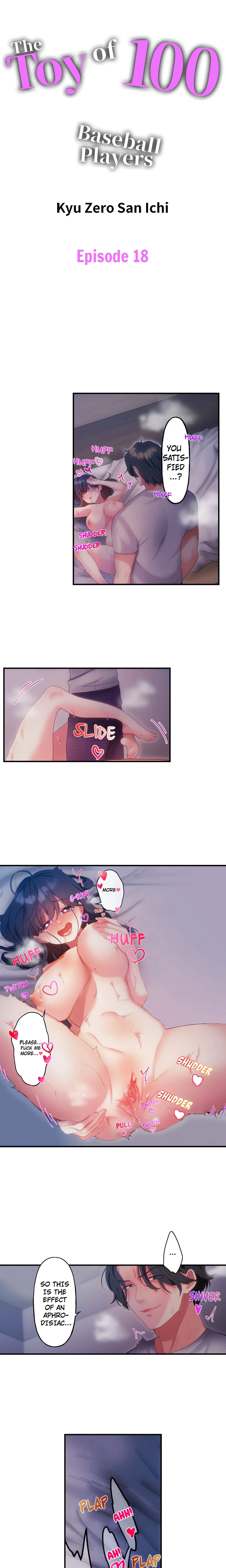The Toy of 100 Baseball Players (Uncensored) chapter 18 page 1