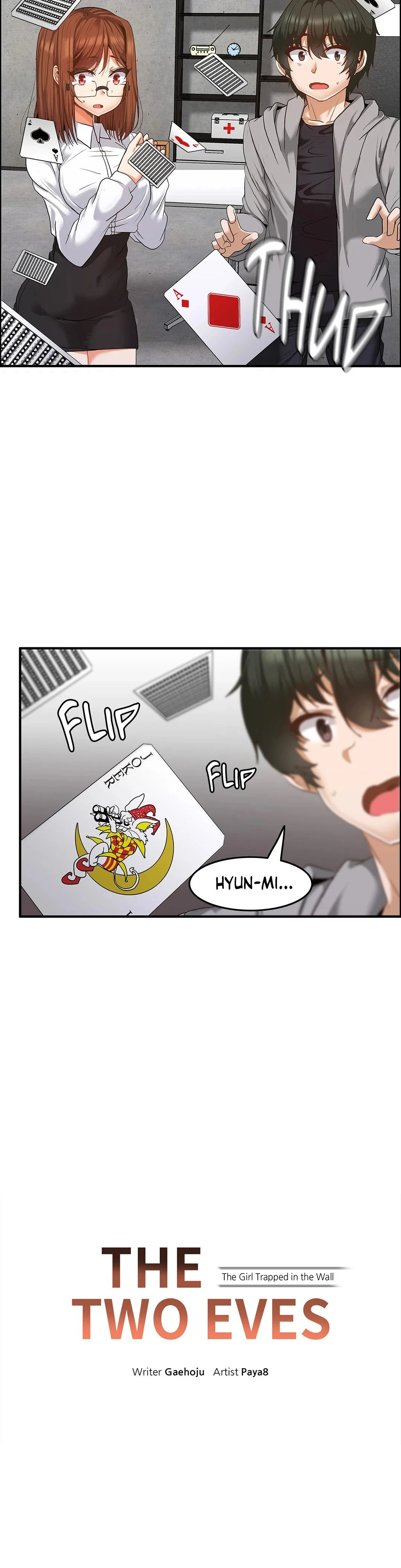 The Two Eves : The Girl Trapped in the Wall chapter 12 page 9