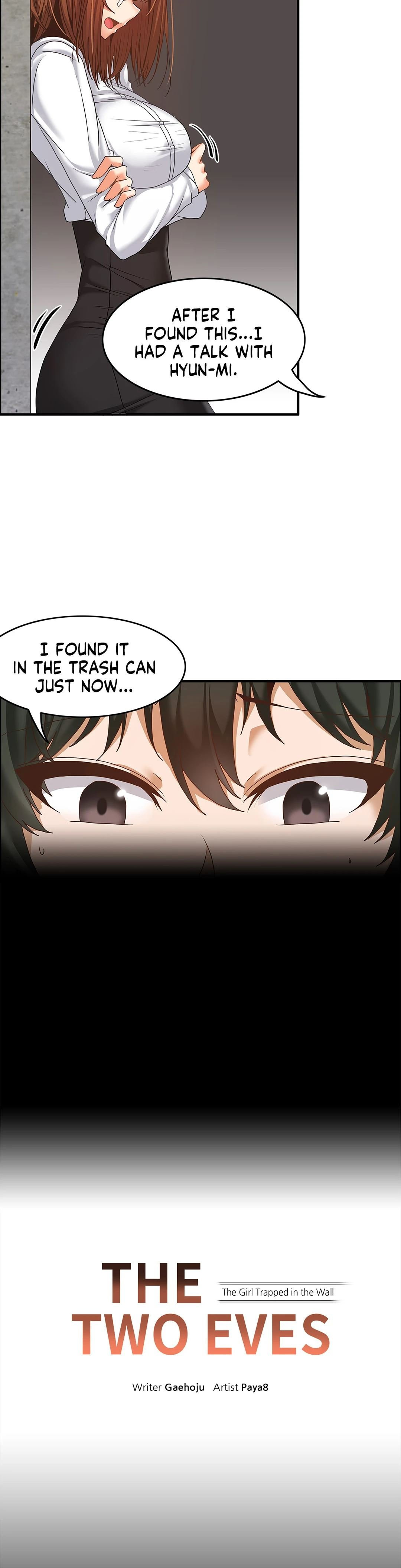 The Two Eves : The Girl Trapped in the Wall chapter 16 page 7