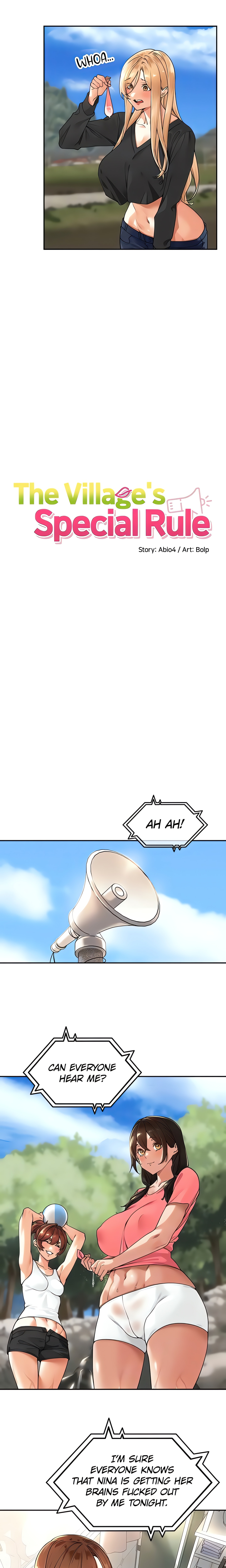 The Village’s Special Rule (Official) chapter 7 page 7