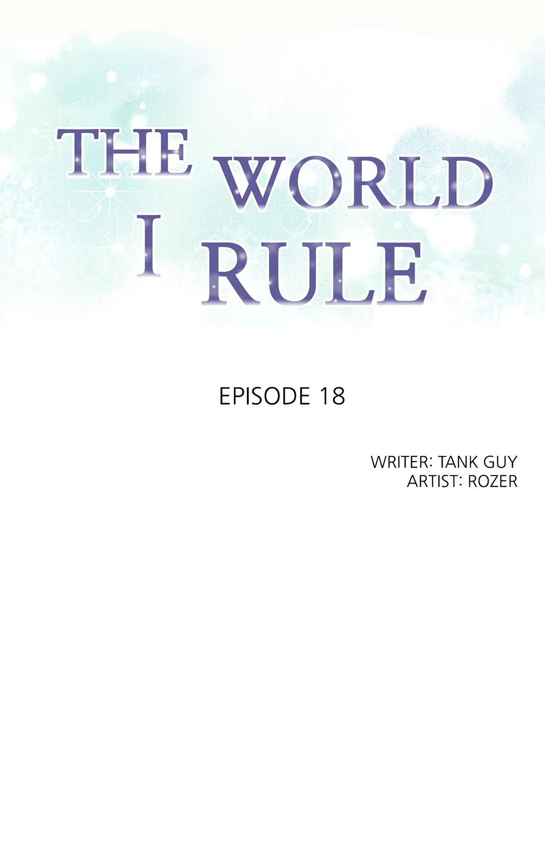 The World I Rule (Official) chapter 18 page 1