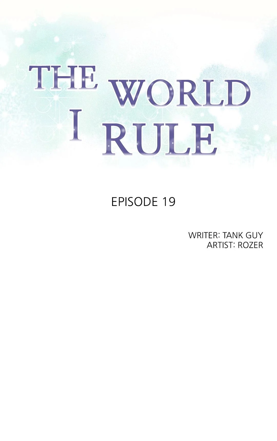 The World I Rule (Official) chapter 19 page 1