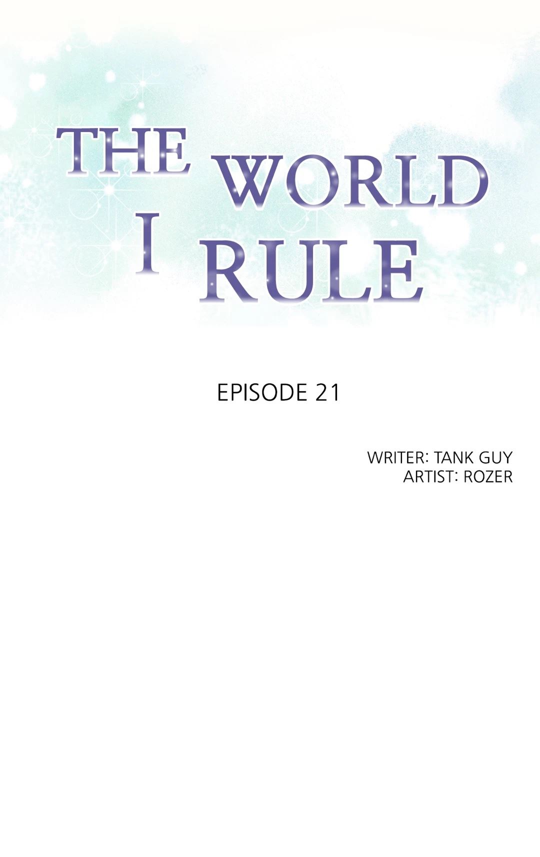 The World I Rule (Official) chapter 21 page 1