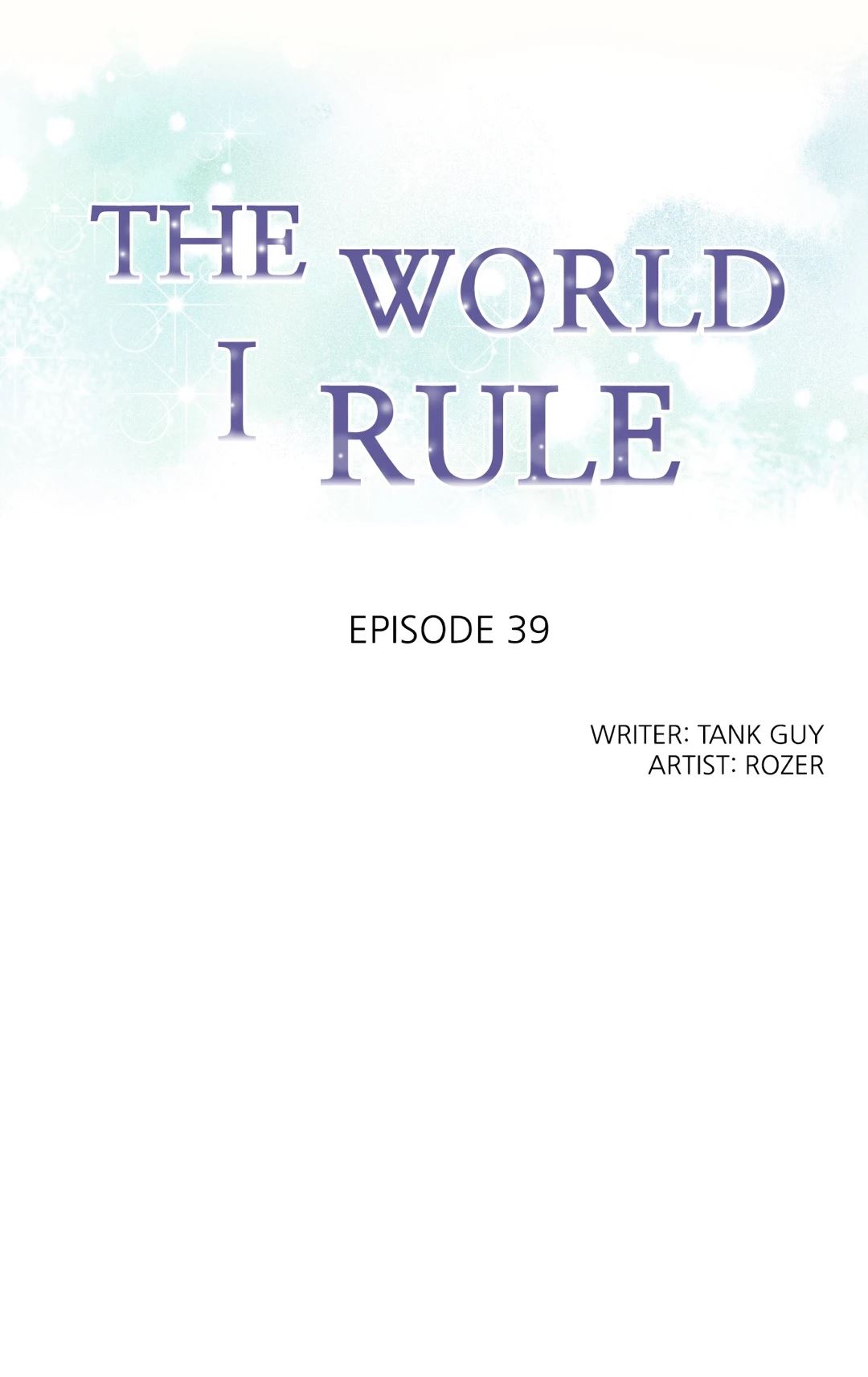 The World I Rule (Official) chapter 39 page 1