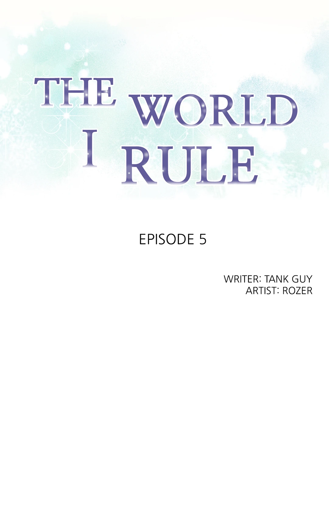 The World I Rule (Official) chapter 5 page 1
