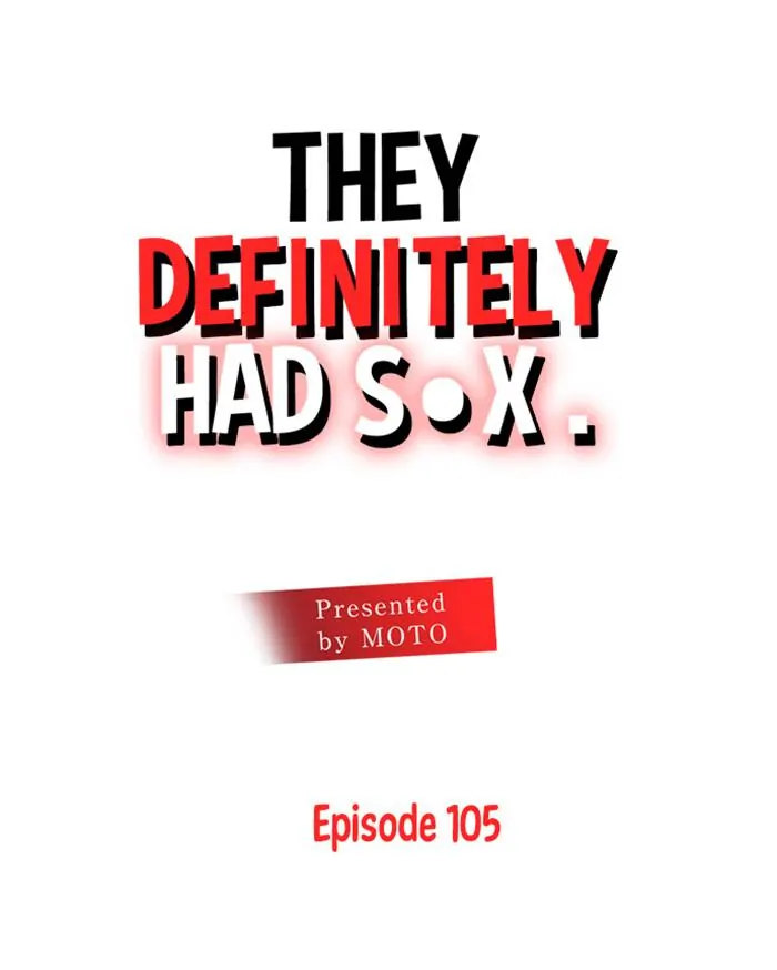 They Definitely Had Sex chapter 105 page 1