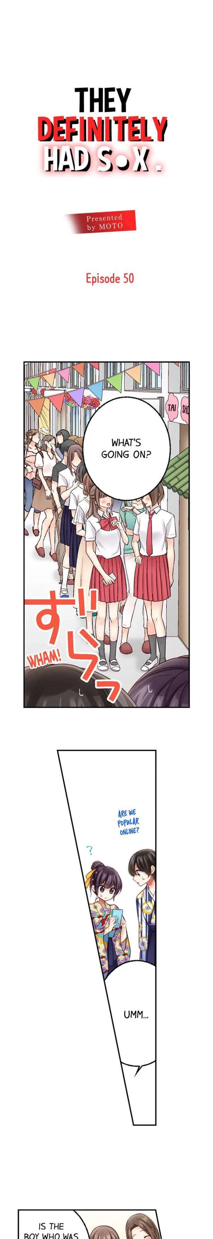 They Definitely Had Sex chapter 50 page 1