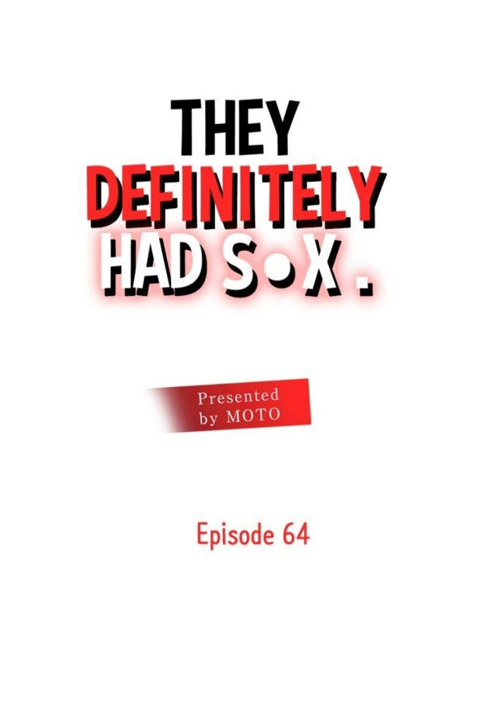 They Definitely Had Sex chapter 64 page 1