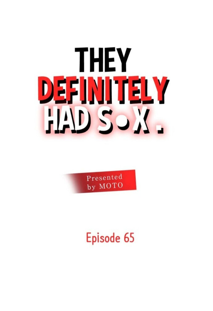 They Definitely Had Sex chapter 65 page 1