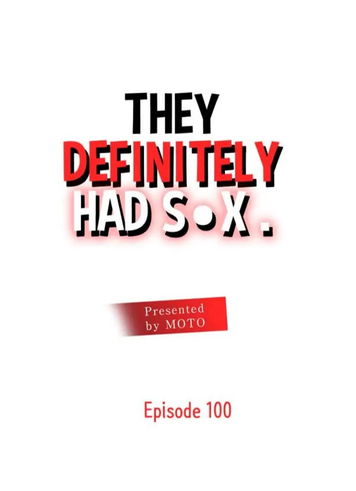 They Definitely Had S●X chapter 100 page 1