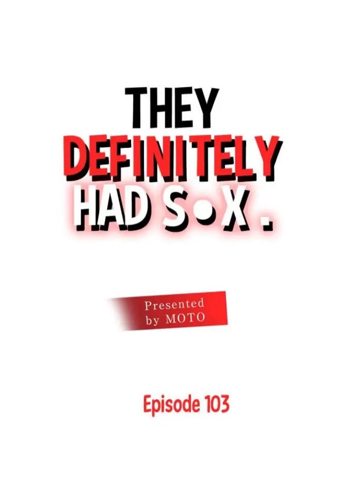 They Definitely Had S●X chapter 103 page 1