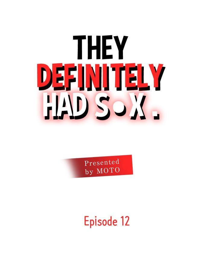 They Definitely Had S●X chapter 12 page 1