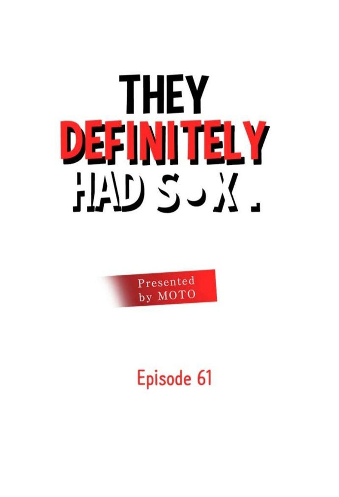 They Definitely Had S●X chapter 61 page 1