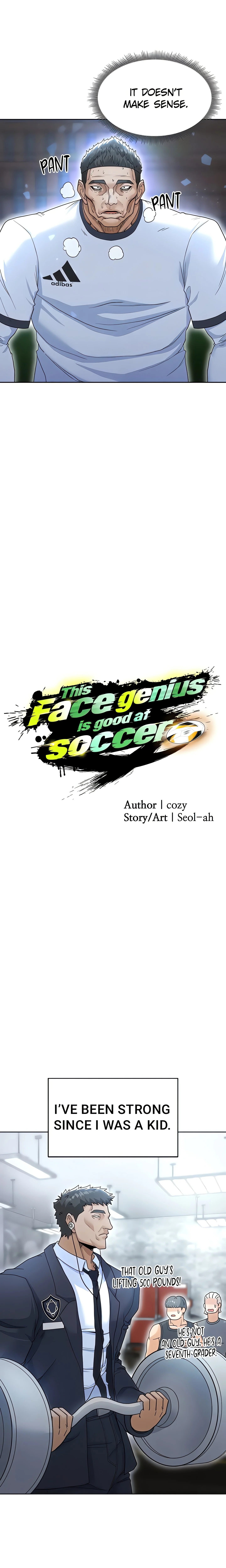 This face genius is good at soccer (Official) chapter 11 page 10