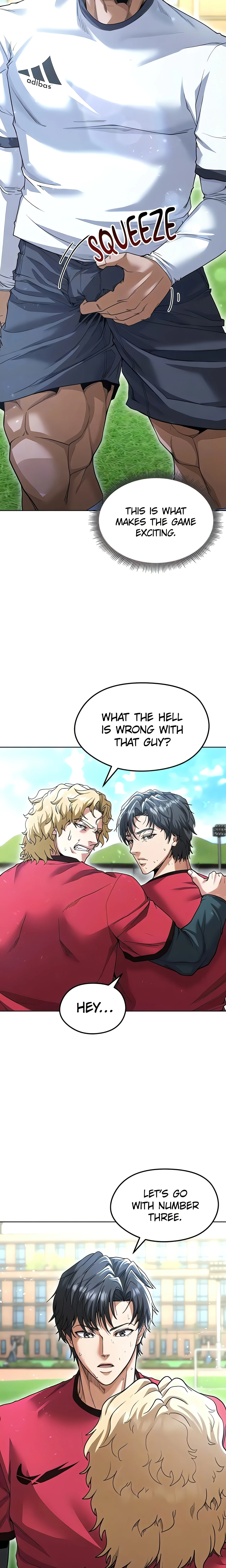 This face genius is good at soccer (Official) chapter 11 page 14