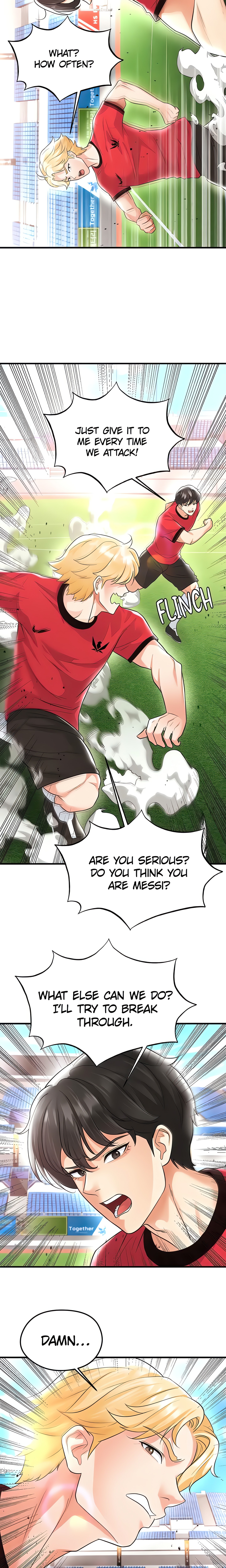This face genius is good at soccer (Official) chapter 17 page 13