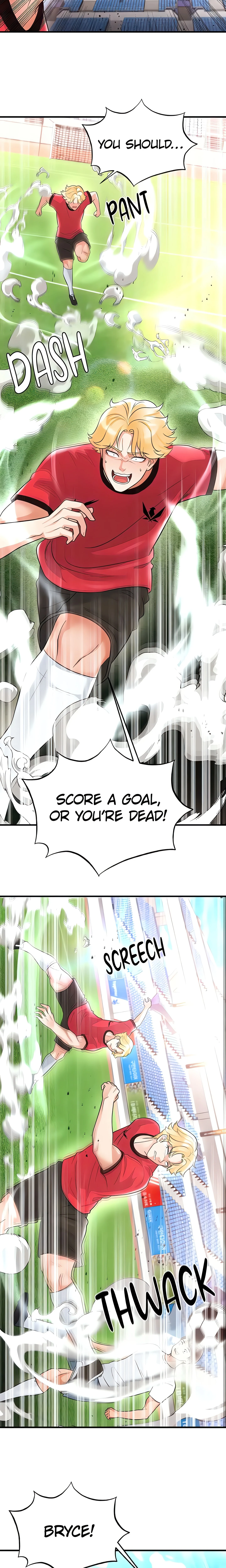 This face genius is good at soccer (Official) chapter 17 page 14