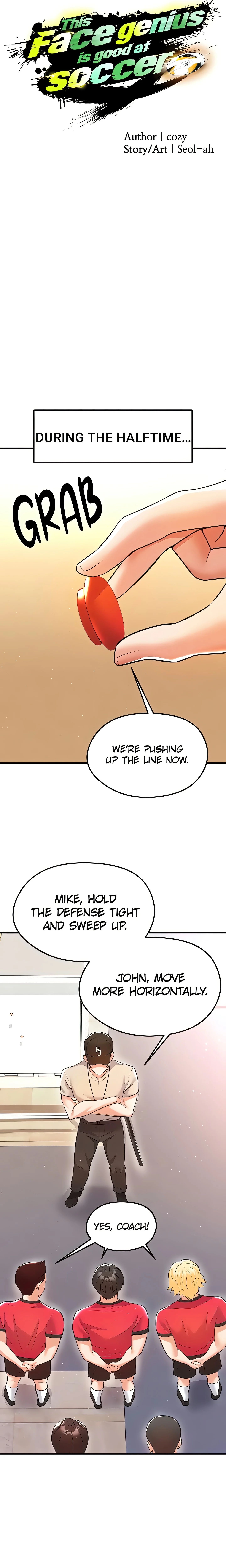 This face genius is good at soccer (Official) chapter 18 page 10