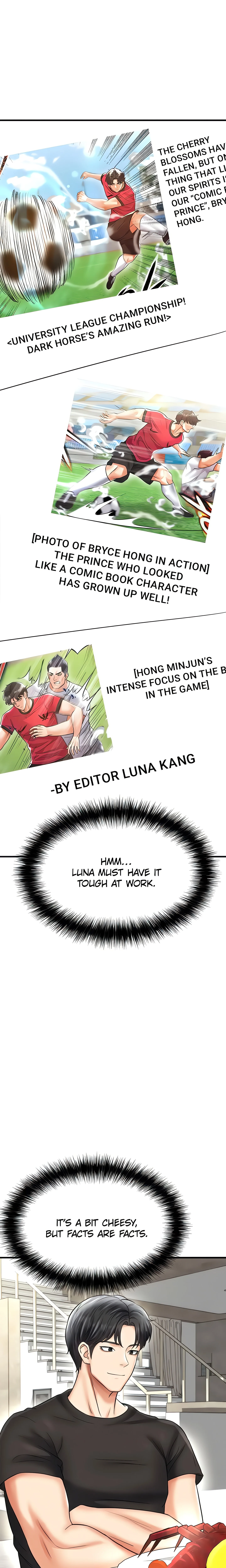 This face genius is good at soccer (Official) chapter 33 page 24