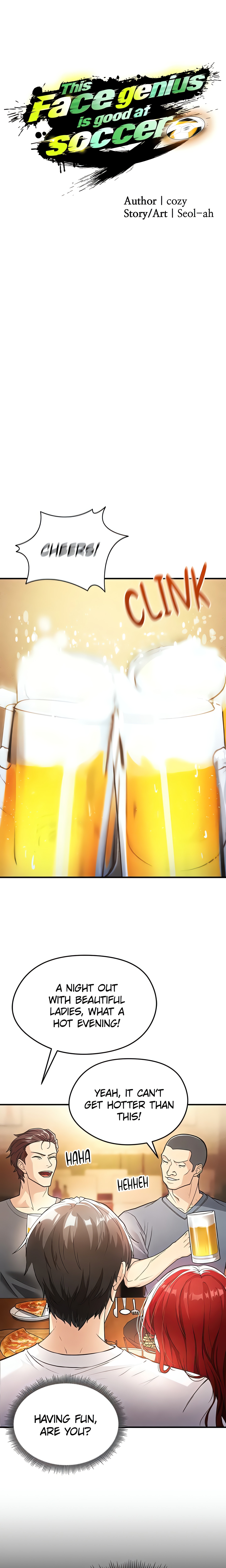 This face genius is good at soccer (Official) chapter 4 page 4