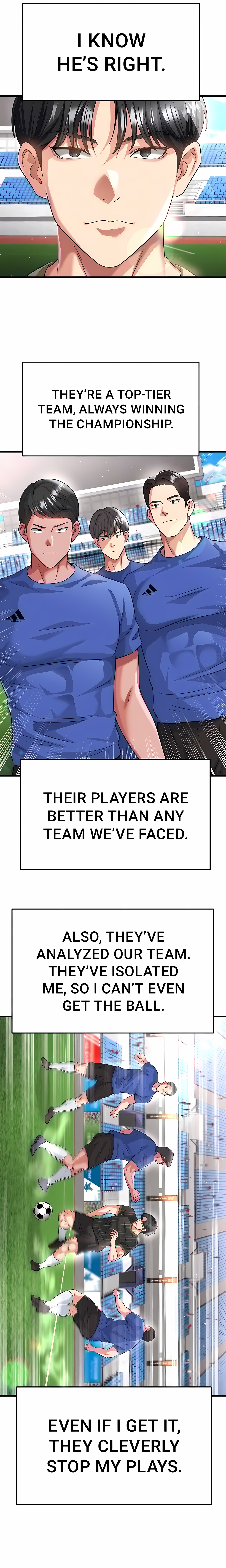 This face genius is good at soccer (Official) chapter 40 page 19