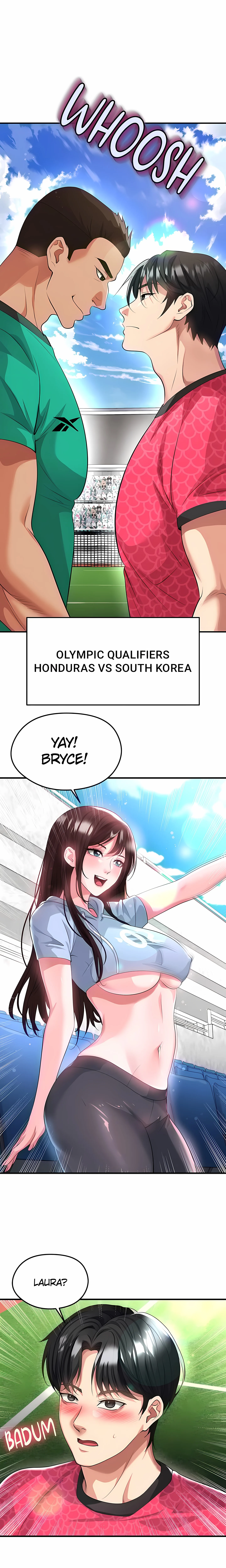 This face genius is good at soccer (Official) chapter 45 page 1