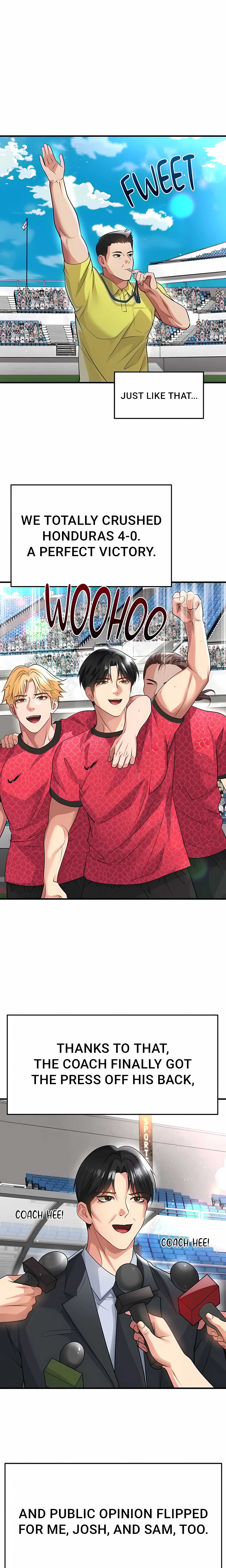 This face genius is good at soccer (Official) chapter 48 page 1