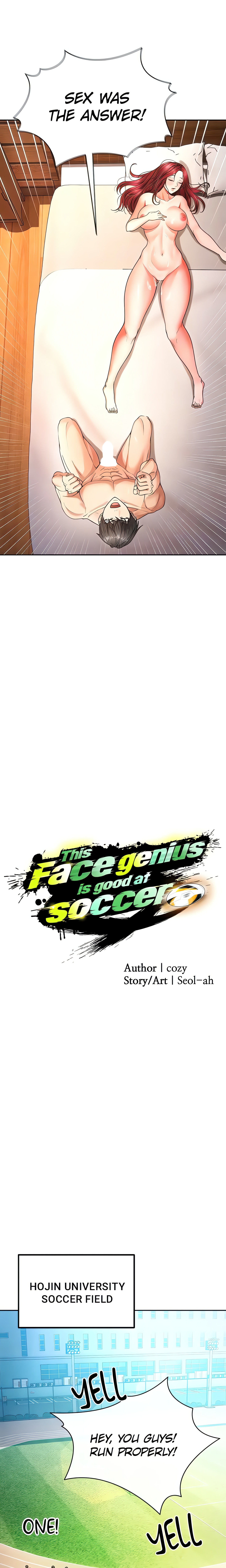 This face genius is good at soccer (Official) chapter 5 page 9
