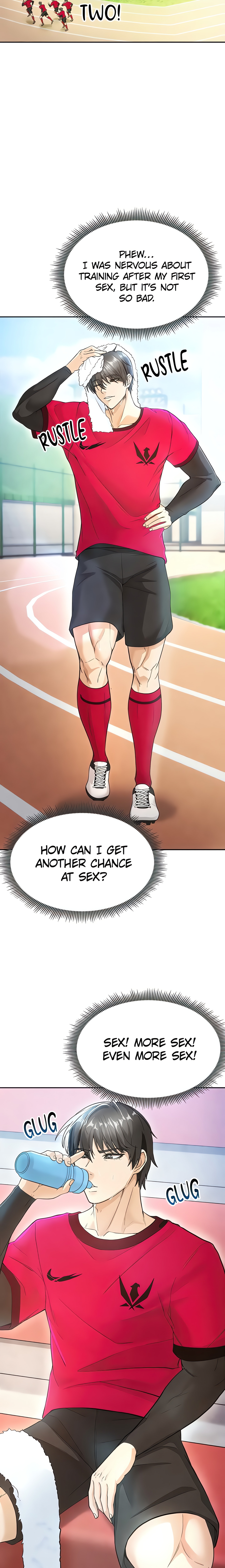 This face genius is good at soccer (Official) chapter 5 page 10