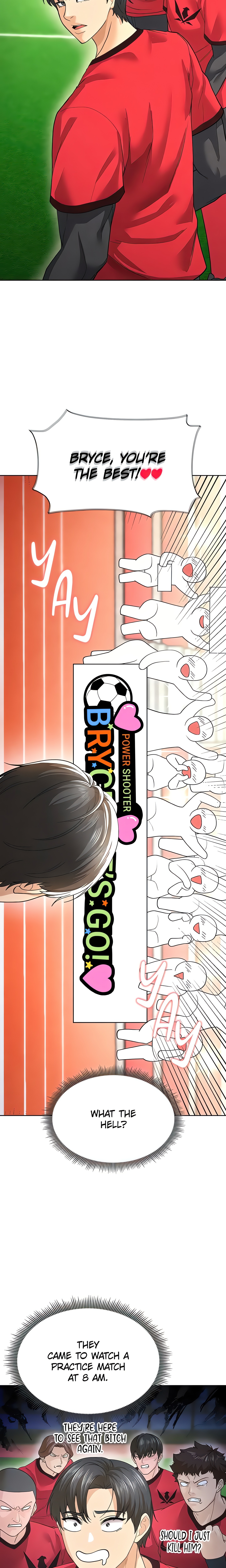This face genius is good at soccer (Official) chapter 8 page 35