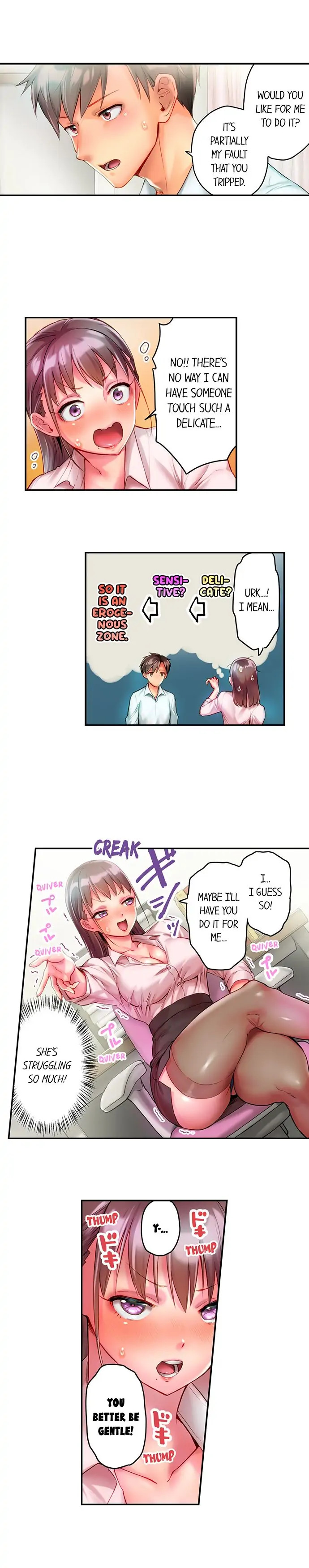 This Slouching Girl’s Nipples are So Sensitive! chapter 13 page 9
