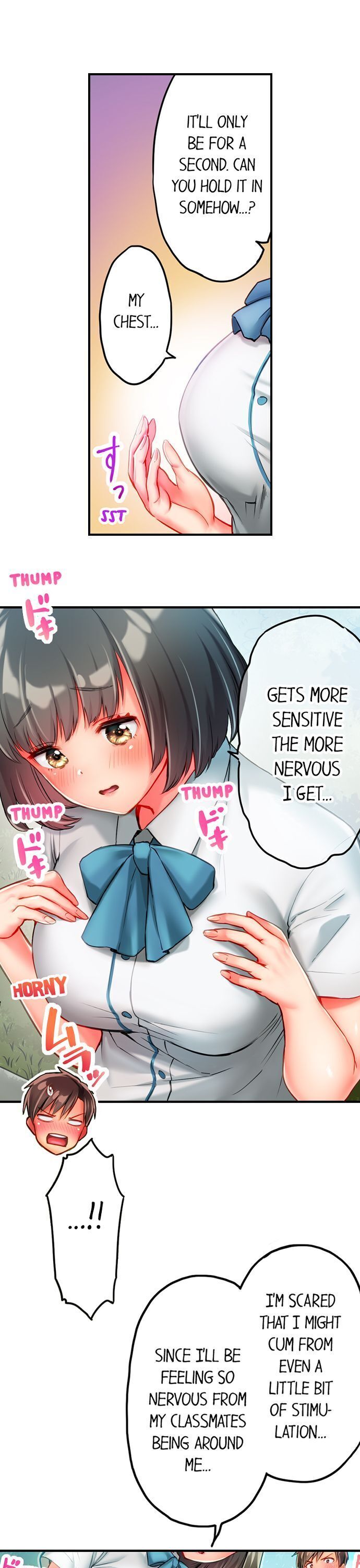 This Slouching Girl’s Nipples are So Sensitive! chapter 4 page 8