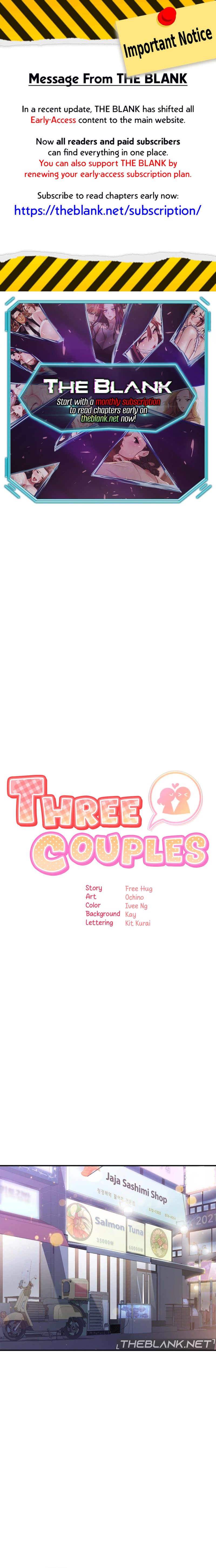 Three’s a couple chapter 10 page 1