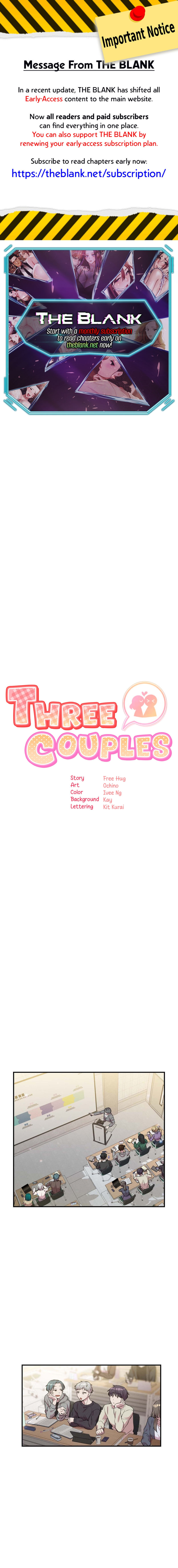 Three’s a couple chapter 4 page 1