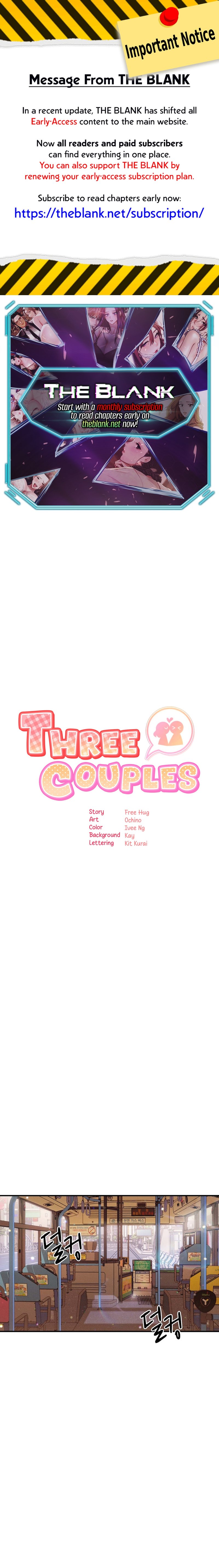 Three’s a couple chapter 6 page 1