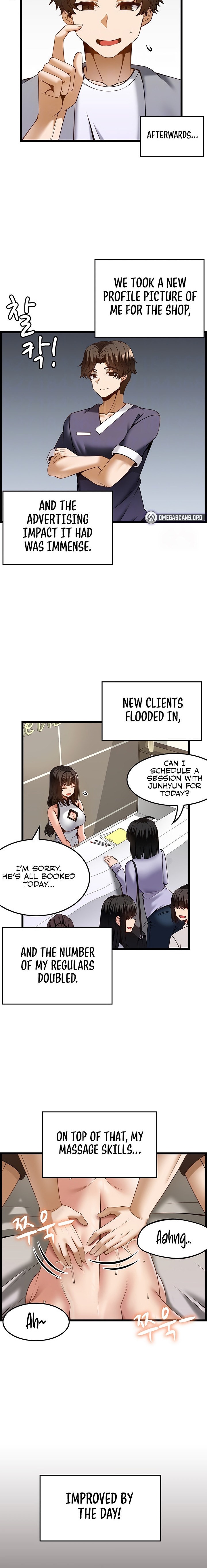Too Good At Massages chapter 45 page 6