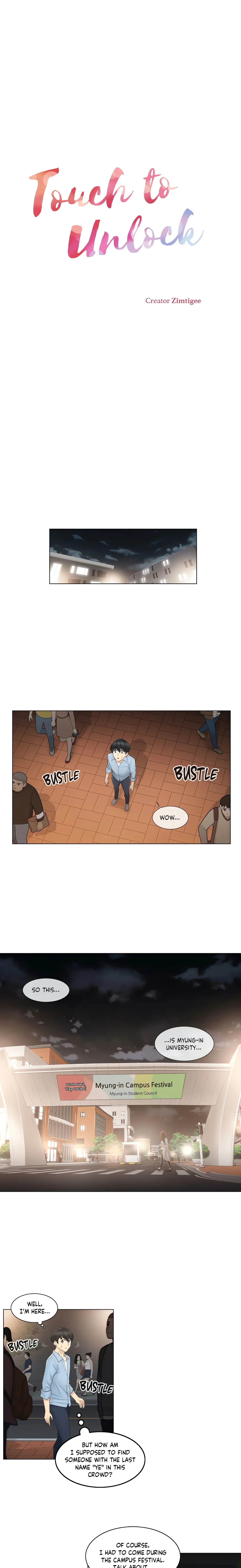 Touch to Unlock (Official) chapter 14 page 1