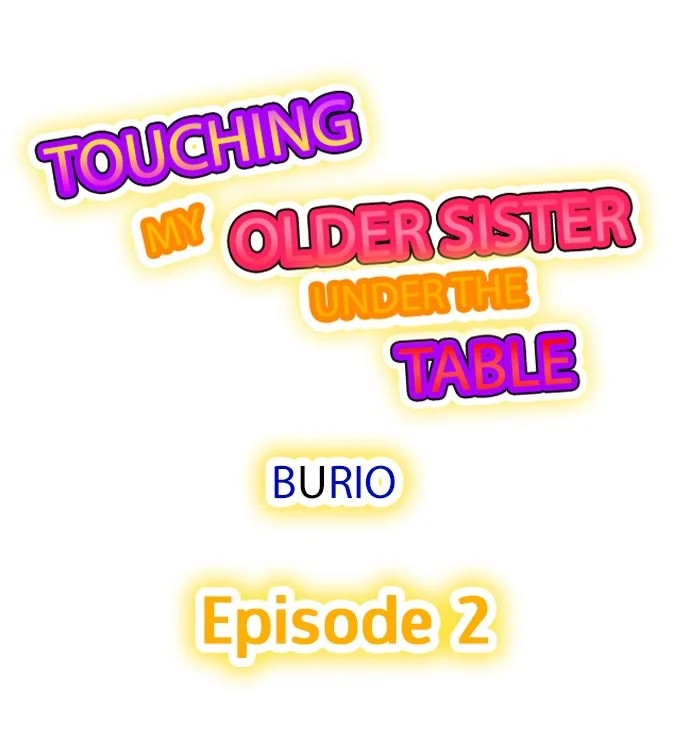 Touching My Older Sister Under the Table chapter 2 page 1