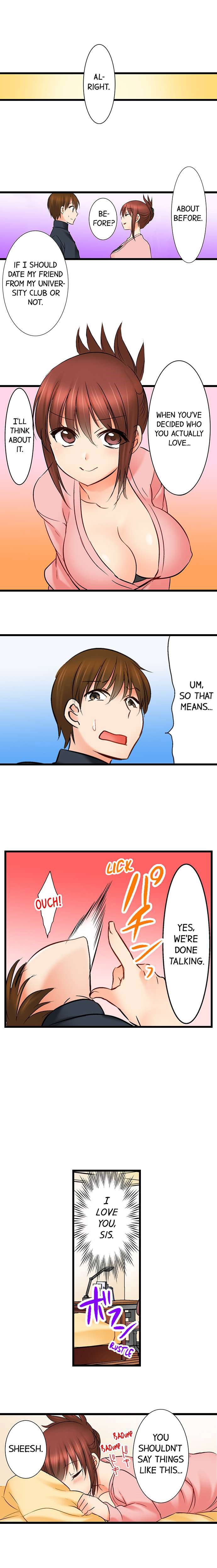 Touching My Older Sister Under the Table chapter 21 page 8