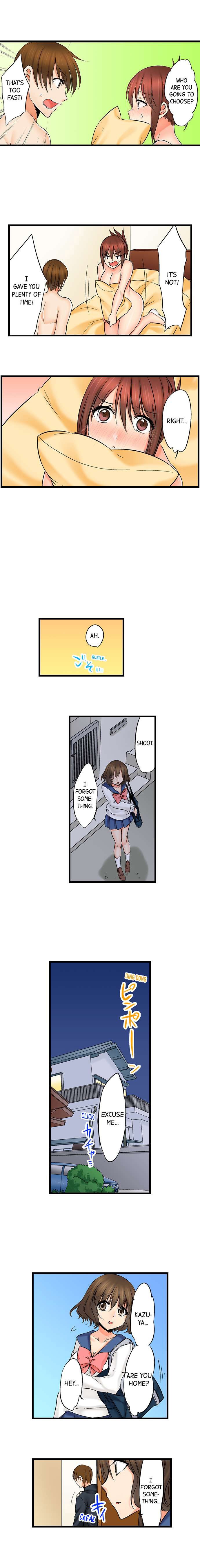 Touching My Older Sister Under the Table chapter 26 page 8